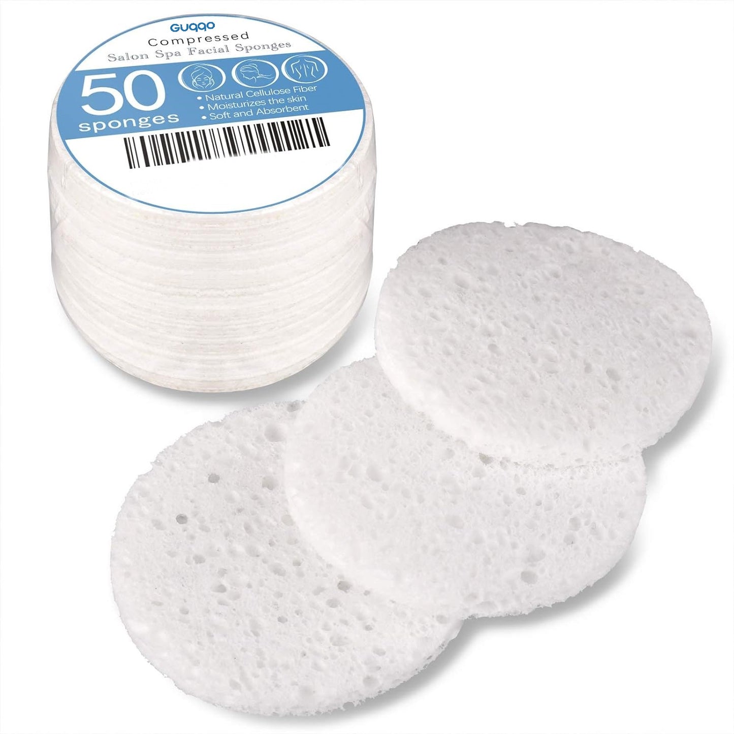 Guqqo Compressed Facial Sponges